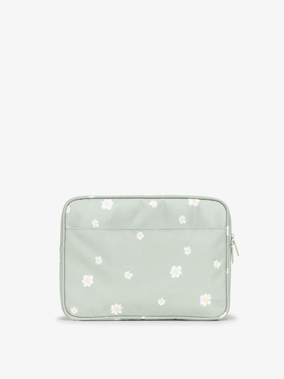 CALPAK 13-14 Inch padded Laptop sleeve for travel in daisy; ALP2213-DAISY