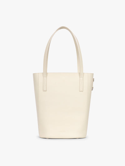 CALPAK Haven 14" Haven Laptop Tote in white beige Buttercream; ABU2501-BUTTERCREAM