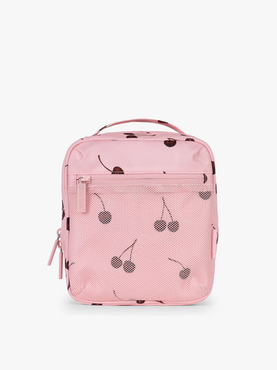 CALPAK Everything Cube pink with cherry print Blossom Pink; ACE2401-BLOSSOM-CHERRY
