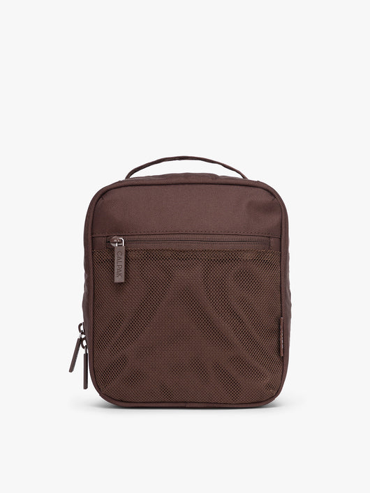 CALPAK Everything Cube in brown Walnut; ACE2401-WALNUT