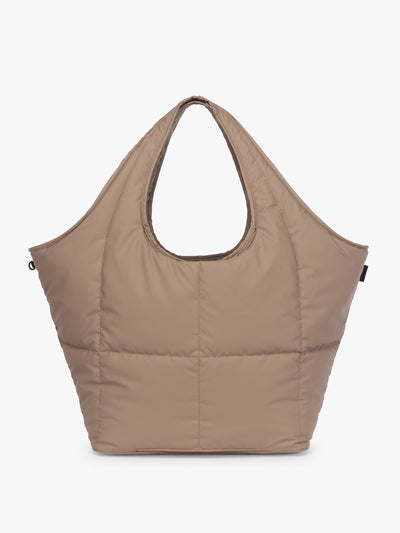 CALPAK Luka Everything Tote in brown Chocolate; AET2601-CHOCOLATE
