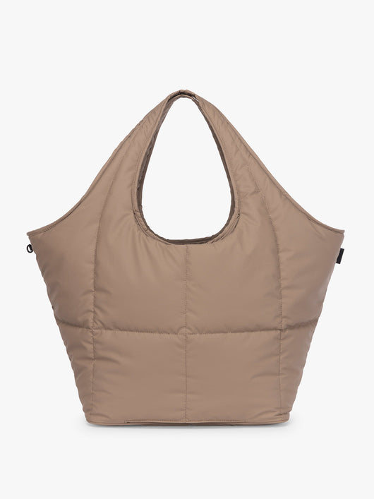 CALPAK Luka Everything Tote in brown Chocolate; AET2601-CHOCOLATE