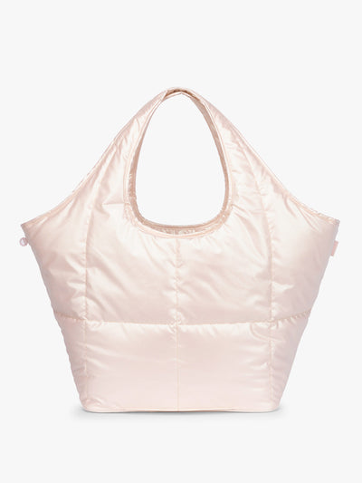 CALPAK Luka Everything Tote in light pink Pearlescent; AET2601-PEARLESCENT
