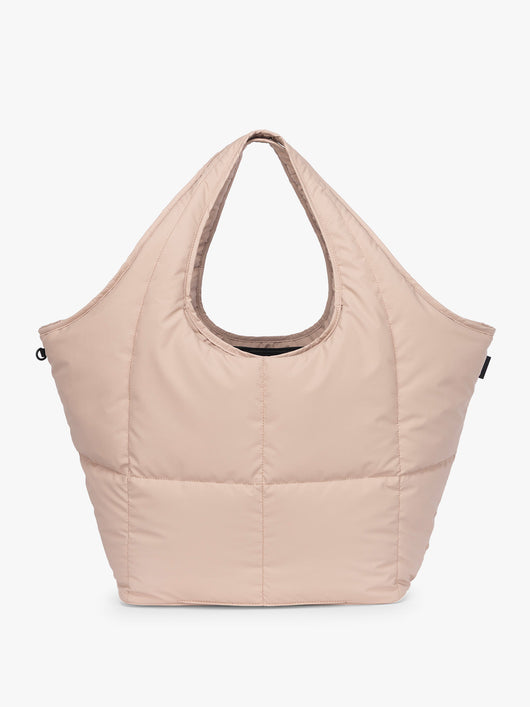 CALPAK Luka Everything Tote in light pink Rose Quartz; AET2601-ROSE-QUARTZ