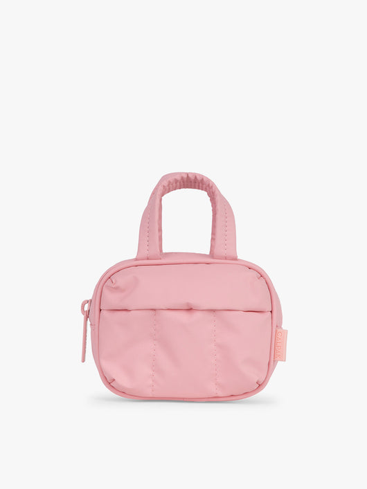CALPAK Luka Duffel Key Pouch in pink Blossom; ALK2501-BLOSSOM
