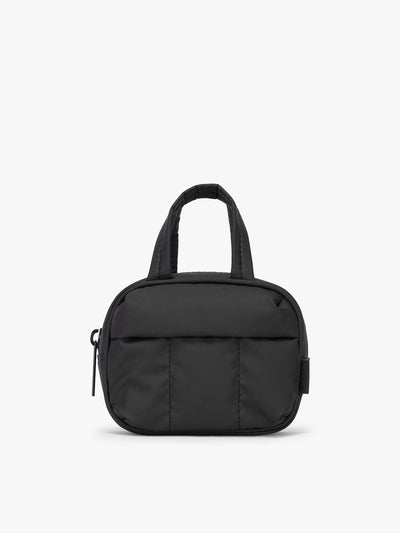 CALPAK Luka Duffel Key Pouch in black Matte Black; ALK2501-MATTE-BLACK