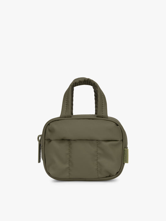 Luka Duffel Key Pouch in dark green Pine; ALK2501-PINE