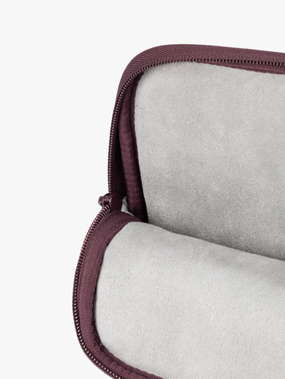 Luka 14" Padded Laptop Sleeve in Vegan Leather