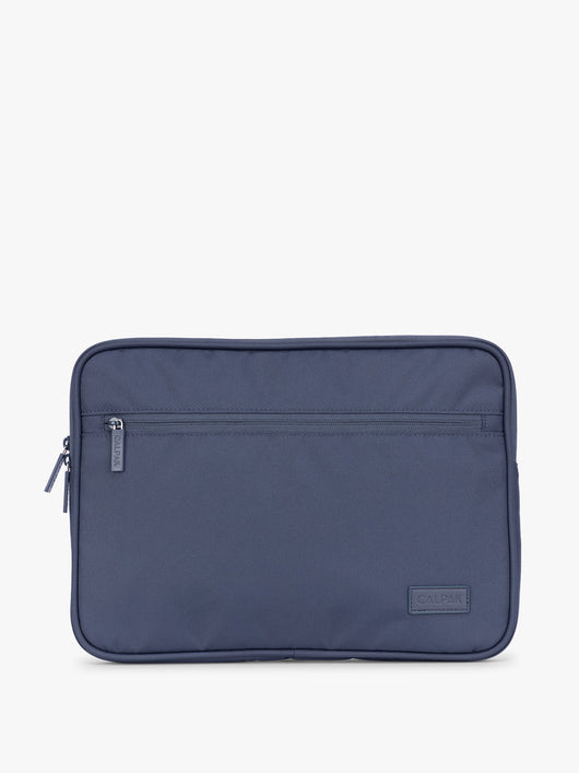 CALPAK Padded Laptop Sleeve 13" in dark blue Indigo; ALP2213-INDIGO