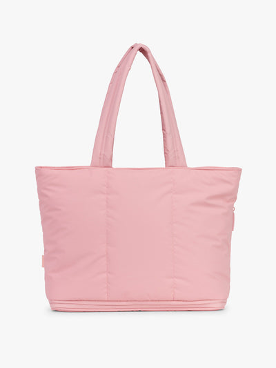 CALPAK Luka Expandable Tote Bag in pink Blossom; ALT2201-BLOSSOM 