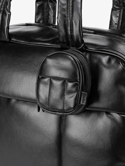 Luka Backpack Zip Bag Charm in Vegan Leather