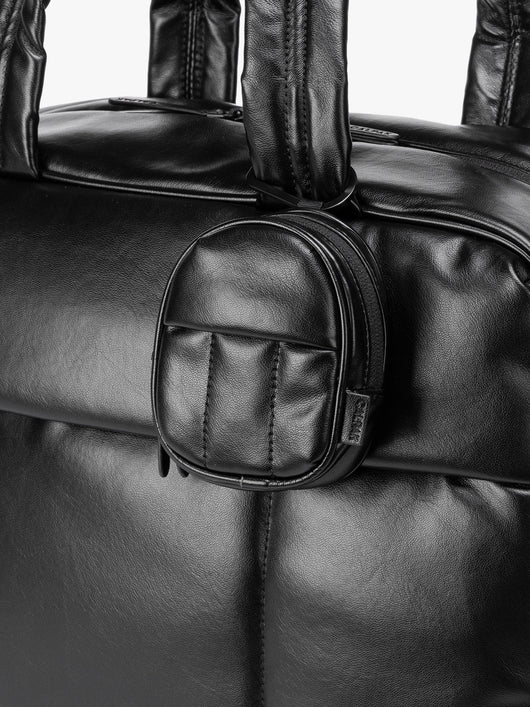 Luka Backpack Zip Bag Charm in Vegan Leather