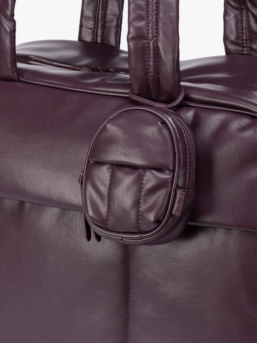 Luka Backpack Zip Bag Charm in Vegan Leather