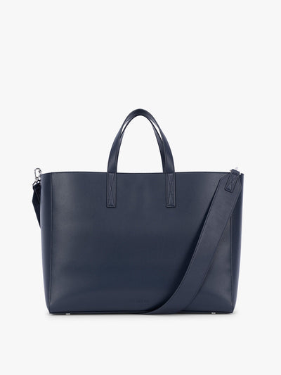 CALPAK Haven 16" Laptop Tote in dark blue Navy; ATO2102-NAVY