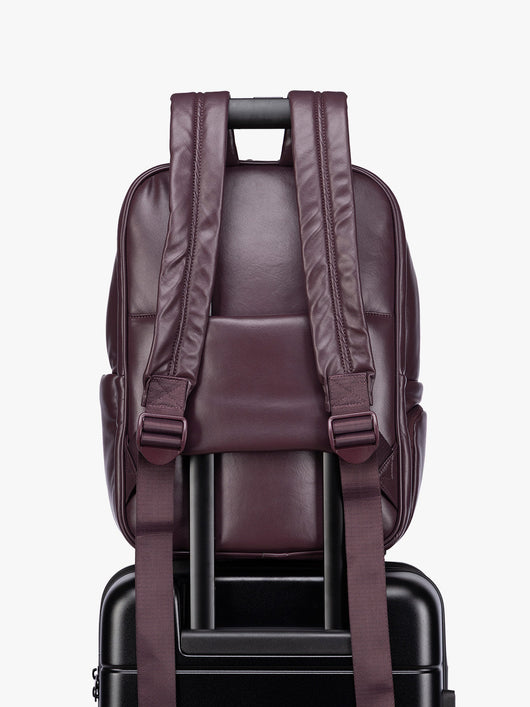 Luka 15 inch Laptop Backpack in Vegan Leather