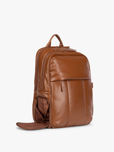 Luka 15 inch Laptop Backpack in Vegan Leather