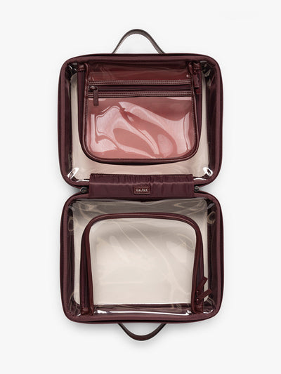 Large Clear Cosmetics Case