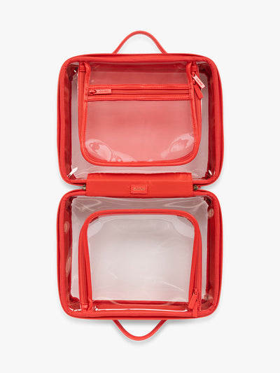 Large Clear Cosmetics Case