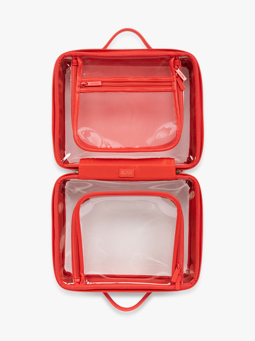 Large Clear Cosmetics Case