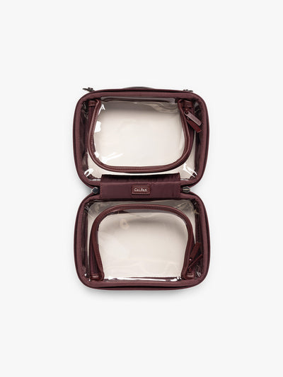 Small Clear Cosmetics Case