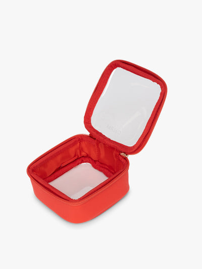Tiny Clear Cosmetics Case