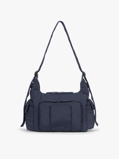 CALPAK Crossbody Diaper Bag in blue Navy; CDB2501-NAVY