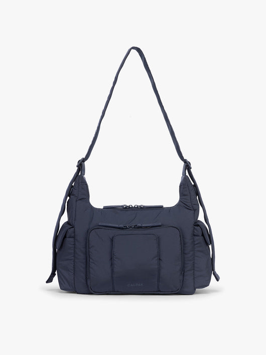 CALPAK Crossbody Diaper Bag in blue Navy; CDB2501-NAVY