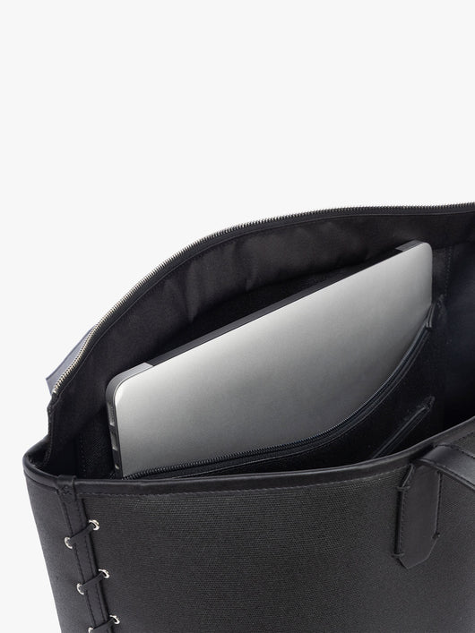 Colette 15" Canvas Laptop Tote