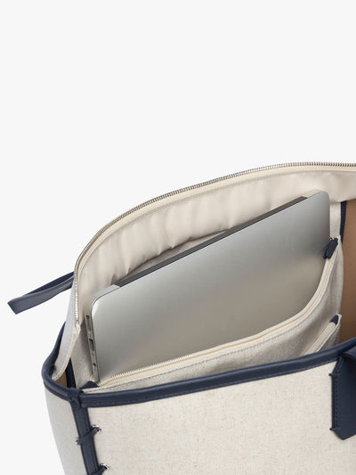 Colette 15" Canvas Laptop Tote