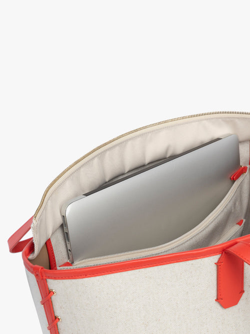 Colette 15" Canvas Laptop Tote
