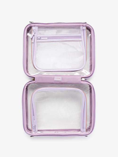 Large Clear Cosmetics Case