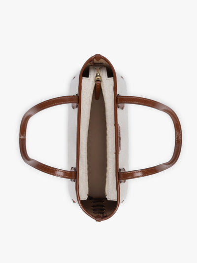 Colette Canvas Shoulder Tote