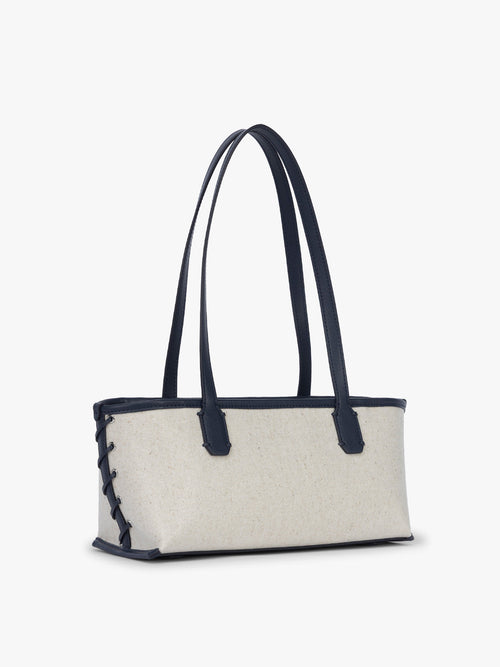 Colette Canvas Shoulder Tote