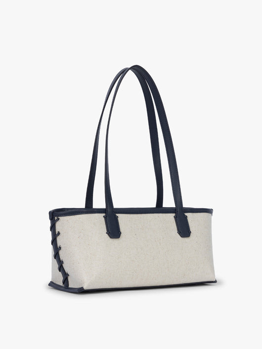Colette Canvas Shoulder Tote