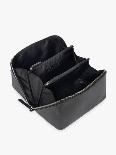 Colette Lay-Flat Canvas Toiletry Bag