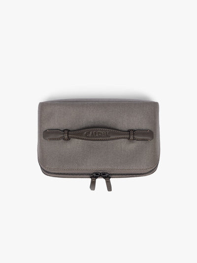 Colette Lay-Flat Canvas Toiletry Bag