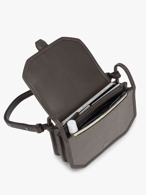 Colette Canvas Crossbody Wallet Bag