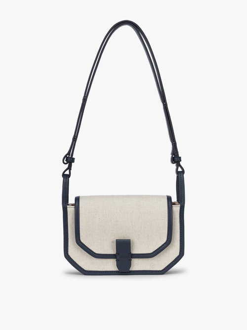 Colette Canvas Crossbody Wallet Bag