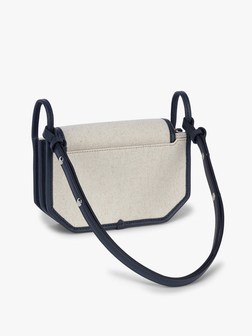 Colette Canvas Crossbody Wallet Bag