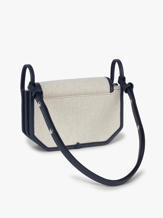 Colette Canvas Crossbody Wallet Bag