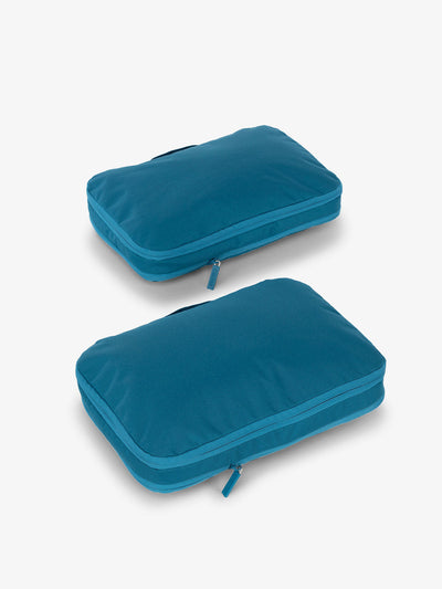 CALPAK compression packing cubes in lagoon; PCC2201-LAGOON