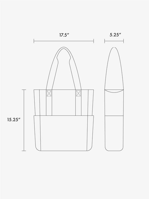 Connect Zip Laptop Tote