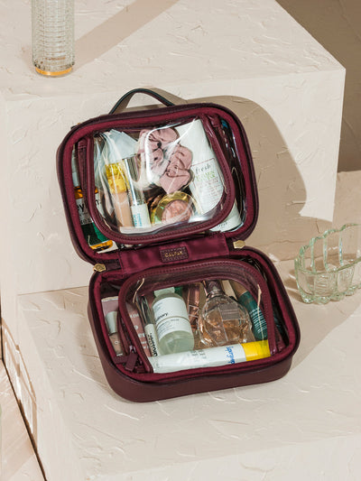 Small Clear Cosmetics Case