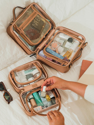 Small Clear Cosmetics Case