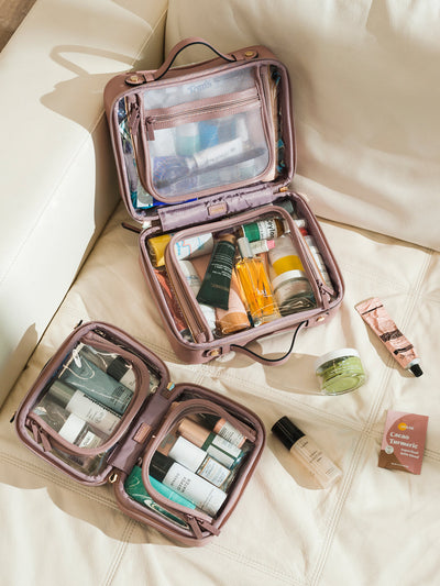 Small Clear Cosmetics Case