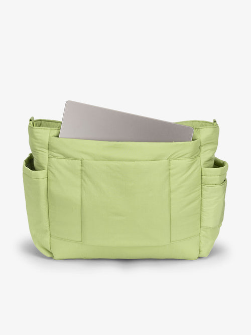 Diaper Tote Bag with Laptop Sleeve