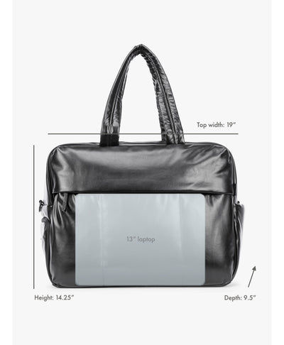 Luka Large Duffel in Vegan Leather