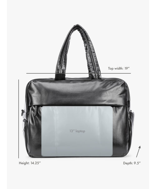 Luka Large Duffel in Vegan Leather