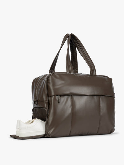 Luka Large Duffel in Vegan Leather