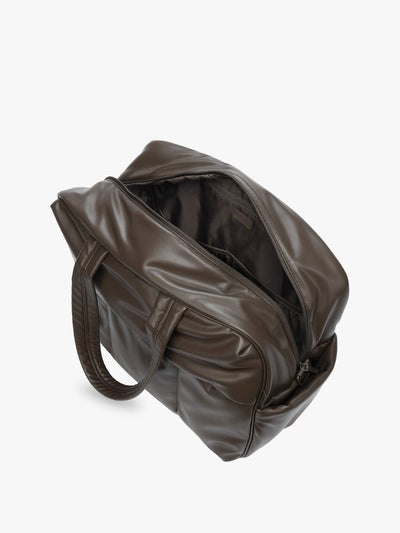 Luka Large Duffel in Vegan Leather